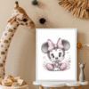 Tableau Minnie Dessin