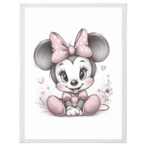 Tableau Minnie Dessin