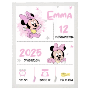Tableau Personnalisable Thème Minnie