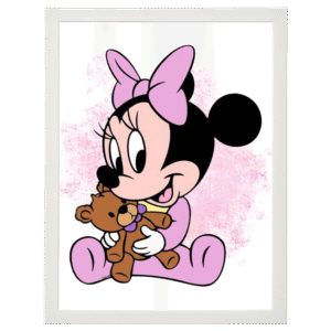 Tableau Minnie et Ourson