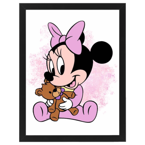 Tableau Minnie et Ourson