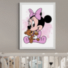 Tableau Minnie et Ourson