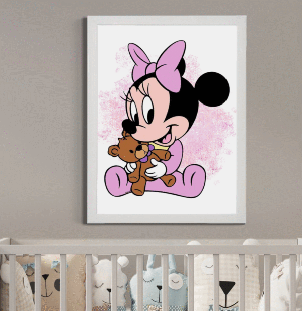 Tableau Minnie et Ourson