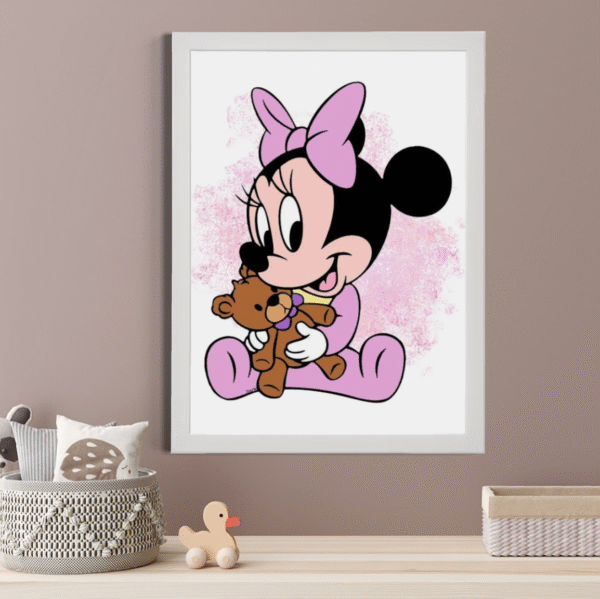 Tableau Minnie et Ourson